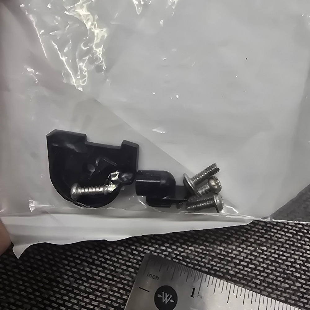 Keurig K-Elite K90 Replacement Hardware Screws Bracket Kit Small Black Good